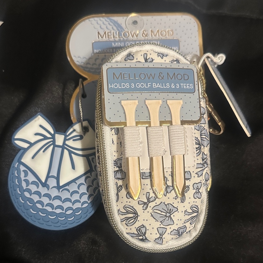 Mellow & Mod Golf Ball and Tee Holder